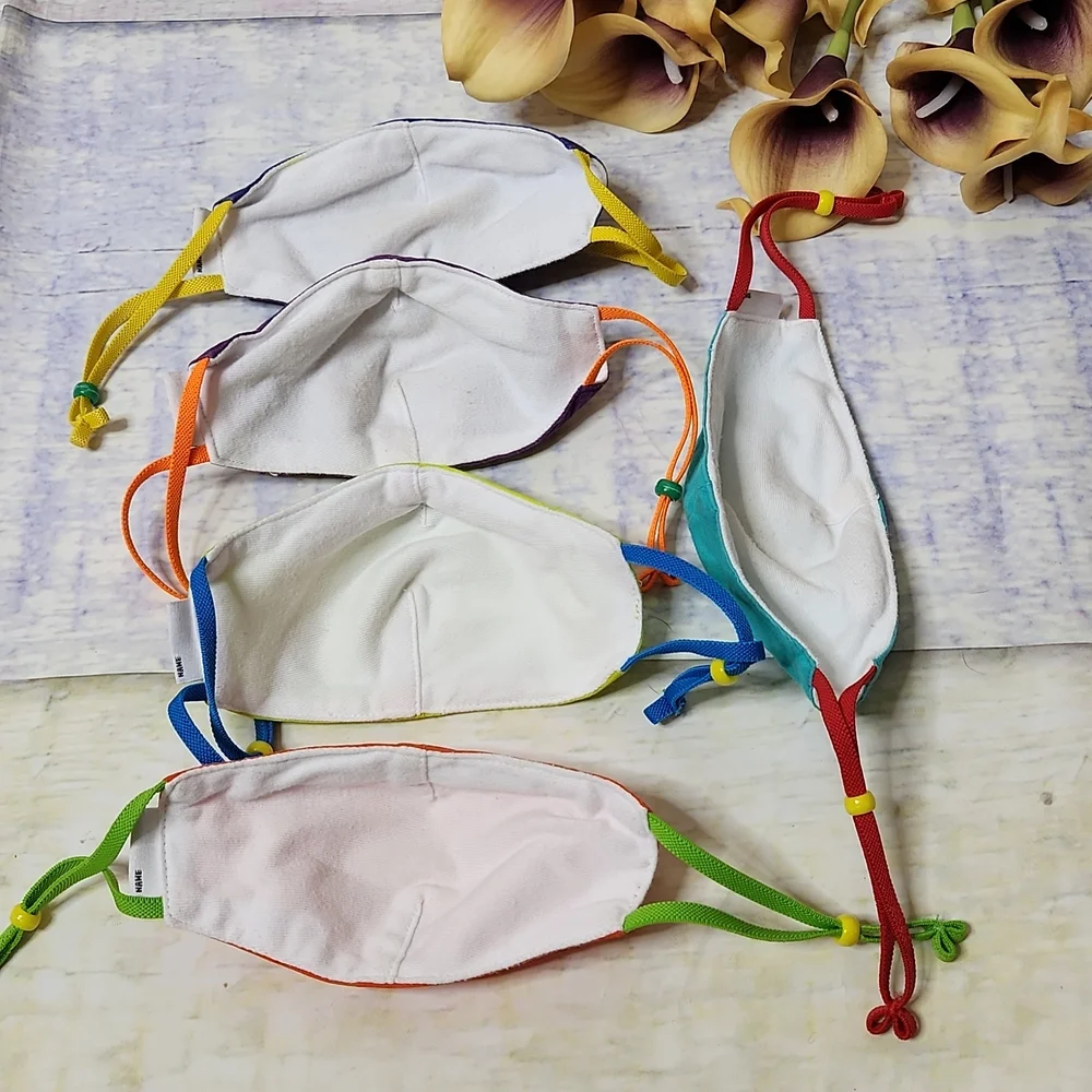 Kid's Crayola Set of 5 Face Masks.